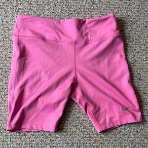 Nike Women's Vibrant Pink Bike Shorts